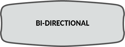 Bi-Directional Kite Board
